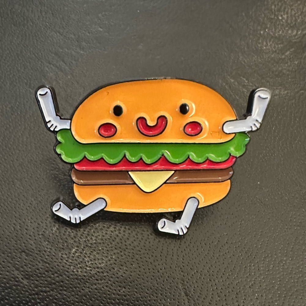 Cheeseburger Pin - Picture 2 of 3
